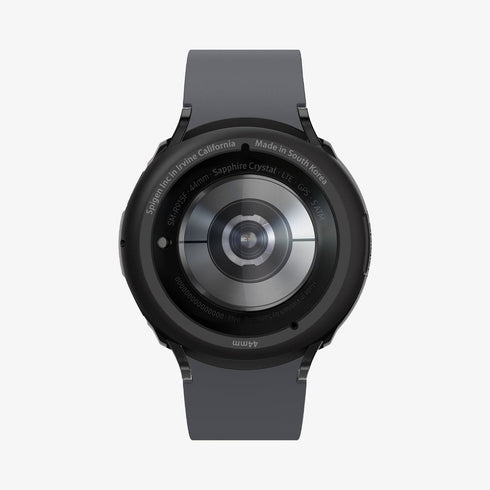 ACS06394 - Galaxy Watch 6 Classic (47mm) Case Liquid Air in matte black showing the front
